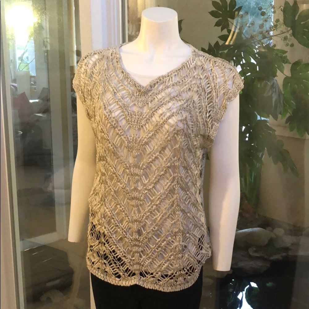 Eileen Fisher short sleeve top